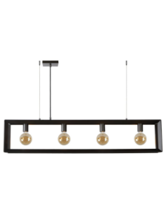 Suspension noire Thor de chez Lucide