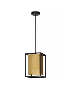 Suspension noire Sansa 1xE27 Lucide