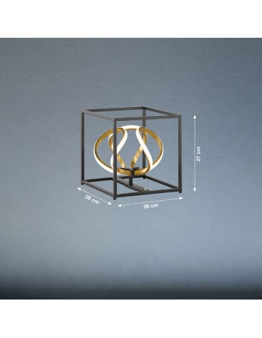 Lampe de table Led dimmable  - variateur 3 niveaux - Gesa - dessin technique