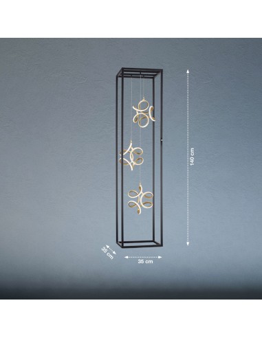 Lampadaire Gesa - Fischer&Honsel - dessin technique