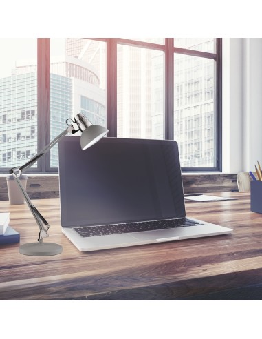 Pit grise - lampe de bureau Fischer & Honsel