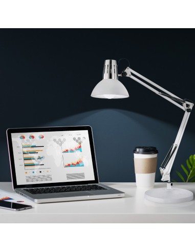 Lampe de bureau blanche intérieur | Fischer & Honsel