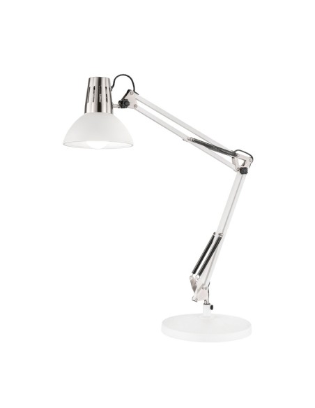Lampe de bureau blanche- Fischer & Honsel - Pit
