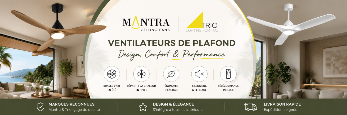 ventilateur Mantra Trio