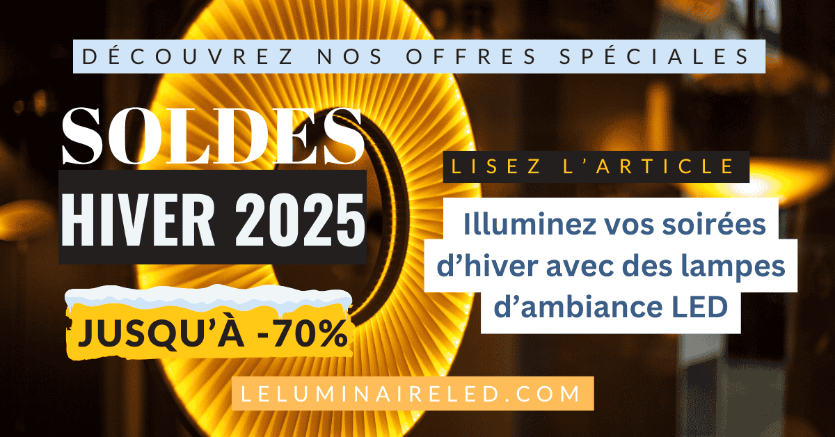 Illuminez vos soirées d’hiver avec des lampes d’ambiance LED 